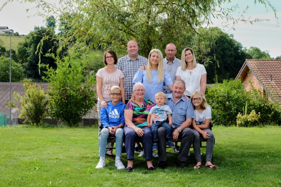 Famille Rouiller, 13 août 2017