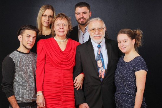 Alizée & famille, le 13 janvier 2018